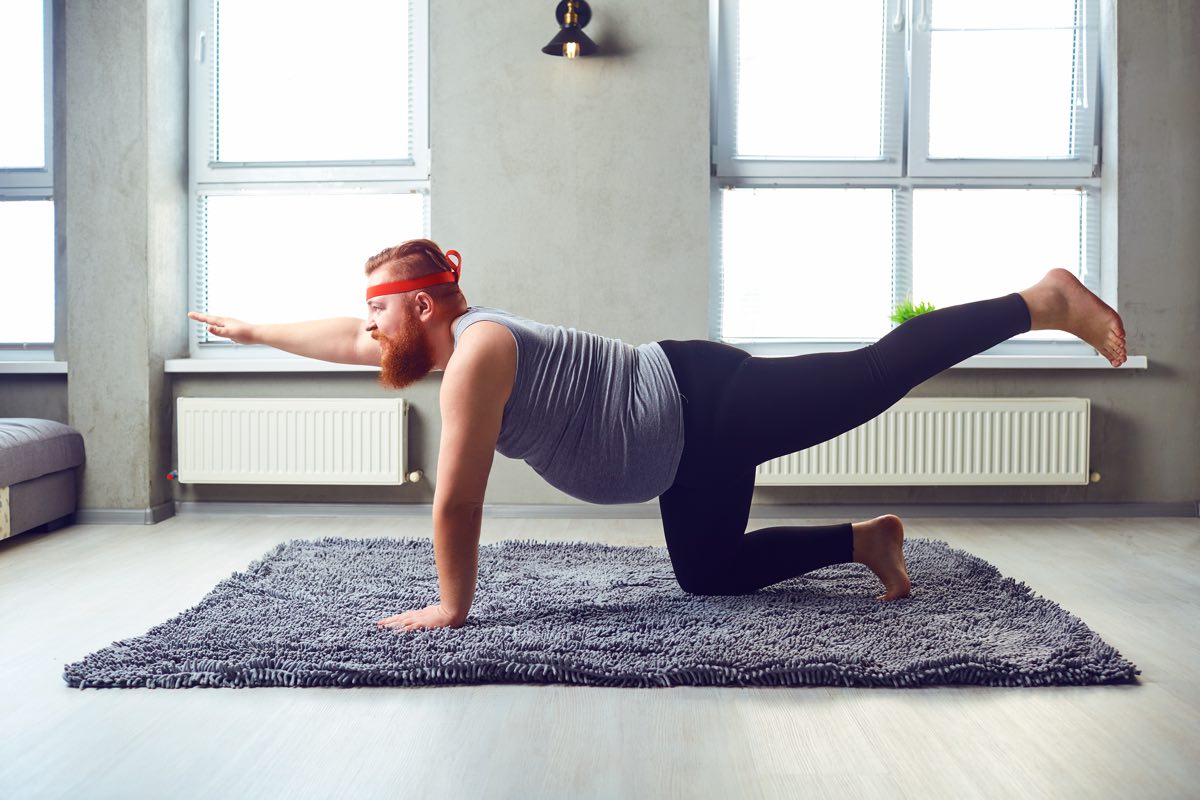 Table Top Yoga Pose Image